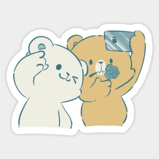 Bear Friendship Sticker